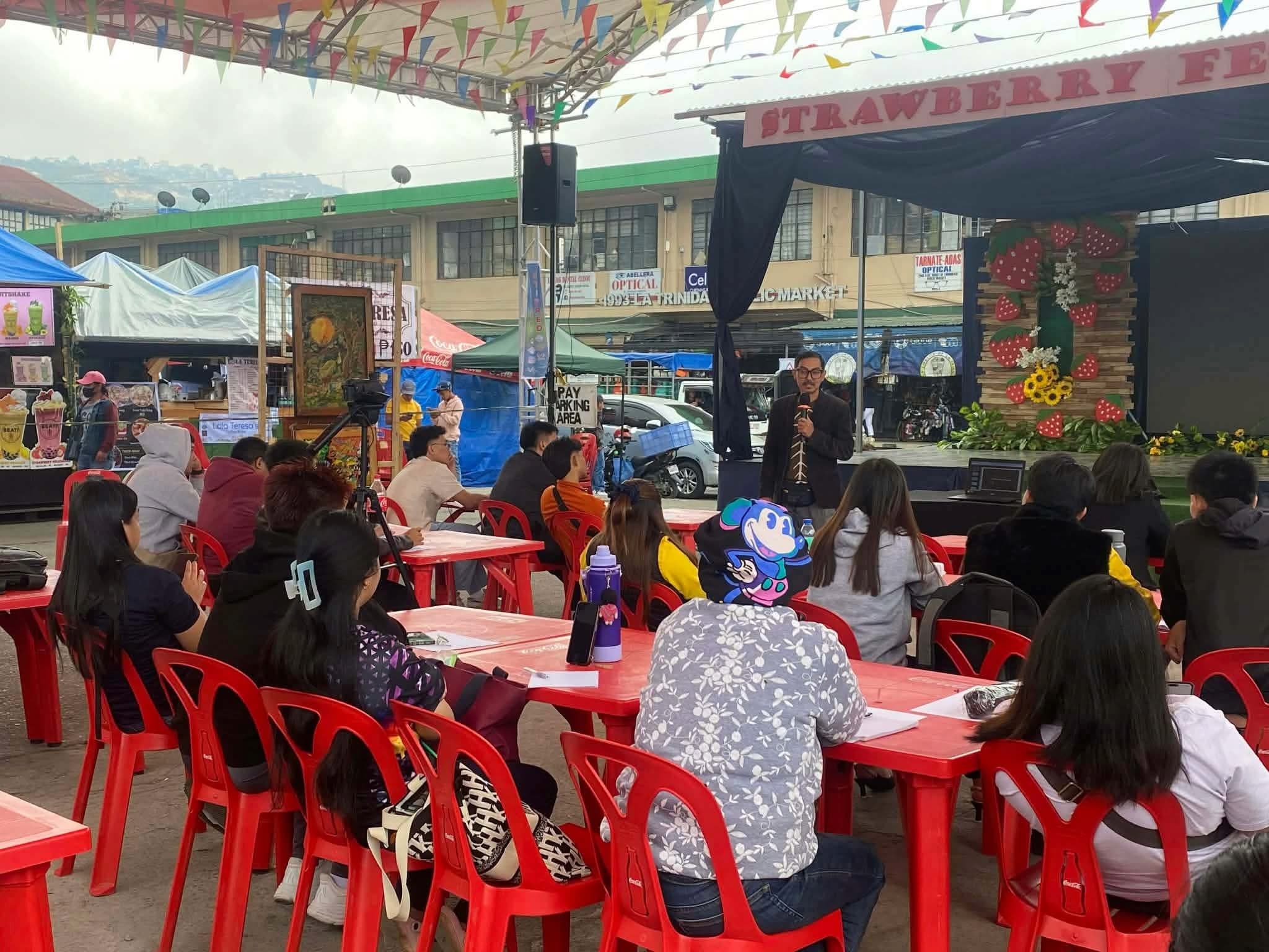 Pitch Perfect Brought Two Days of Entrepreneurship Training to the Strawberry Festival Trade Fair in La Trinidad